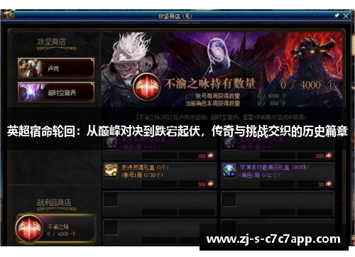 英超宿命轮回:从巅峰对决到跌宕起伏,传奇与挑战交织的历史篇章 英超宿命轮回:从巅峰对决到跌宕起伏,传奇与挑战交织的历史篇章